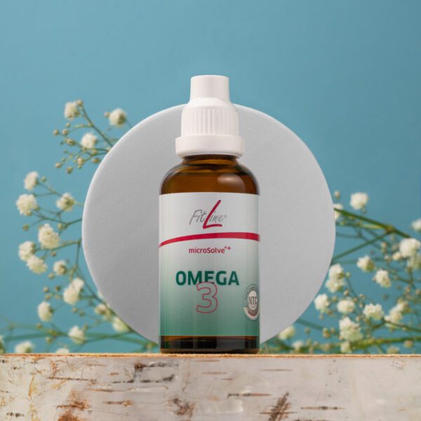 FitLine Omega 3+E مكمل غذائي لدعم القلب والدماغ والمناعة