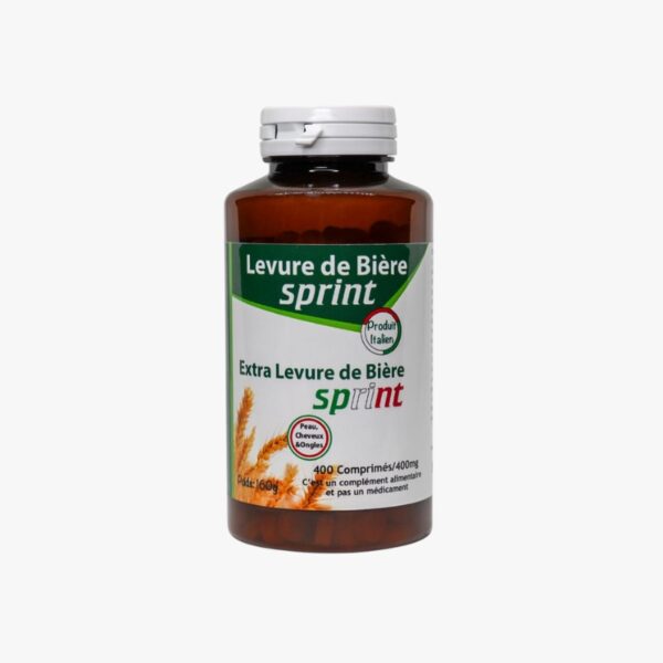 natural sprint levure de biere لتقوية الشعر والبشرة وتحسين الهضم
