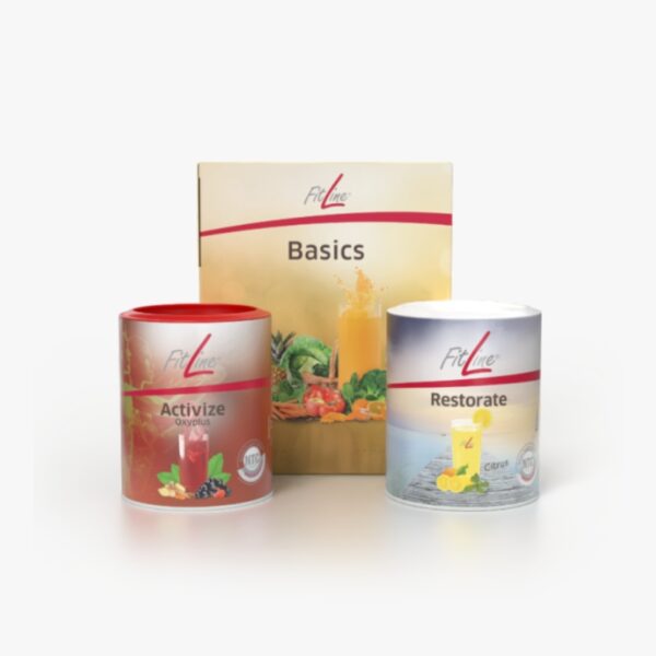 صورة مجموعة FitLine Optimal-Set - Activize, Basics, Restorate من متجر GB Shop